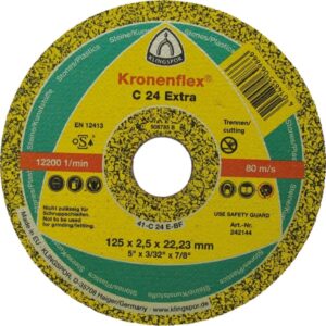 C 24 Extra – Discos de corte Kronenflex® para Piedra, Hormigón
