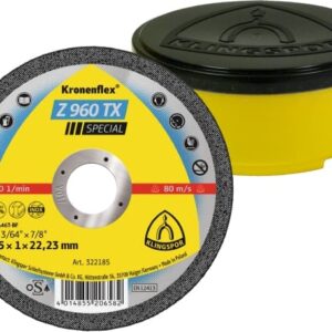 Z 960 TX Special – Discos de corte Kronenflex® para Acero inox, Aleaciones, Acero al carbono, Titanio